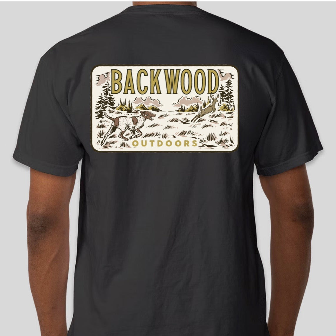 Black Chasing Tails Tee
