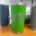 Green Backwoods 20oz Tumbler