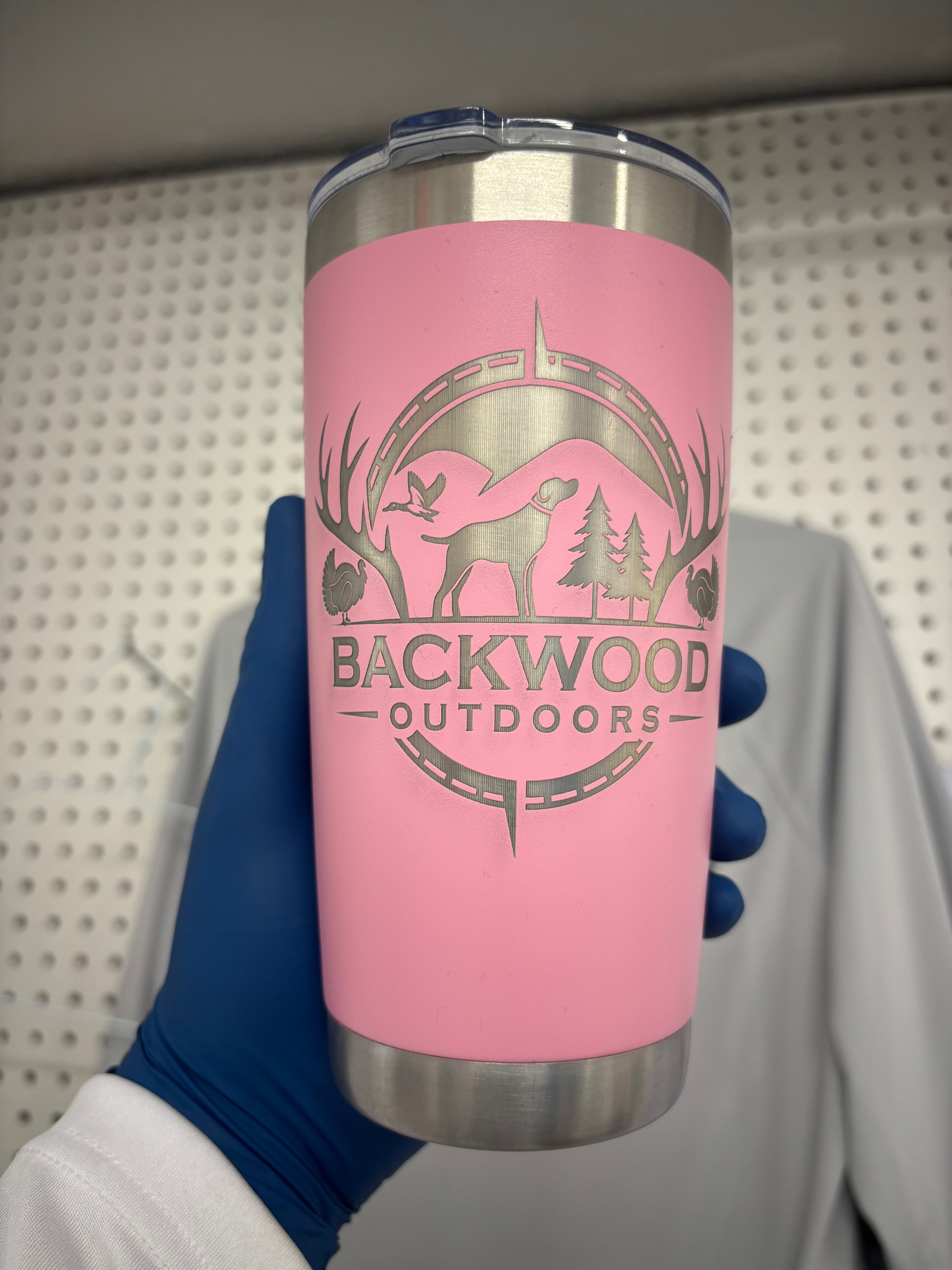 Pink Backwoods 20oz Tumbler