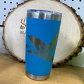 Blue Feather 20oz Tumbler