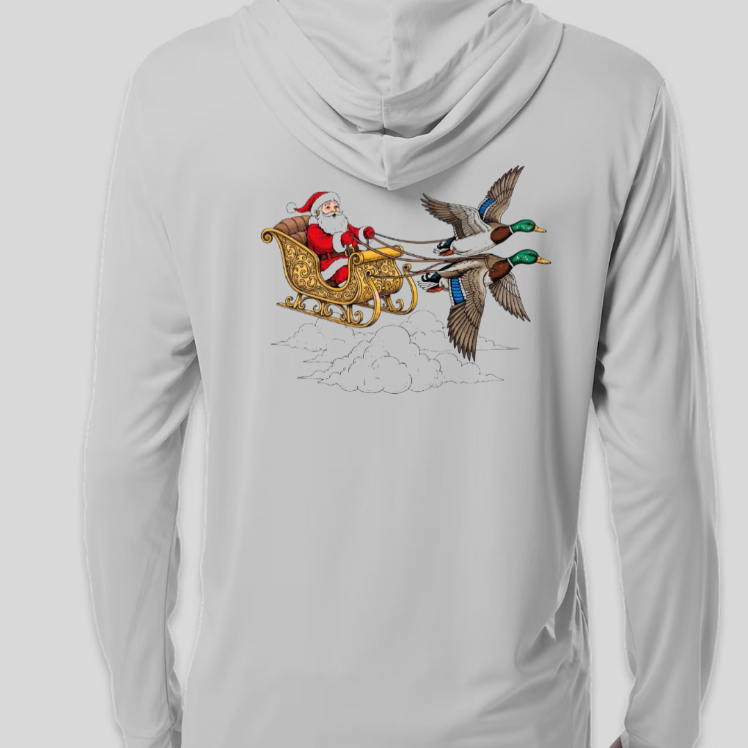 Duckin' & Sleigh Pull Over Gray