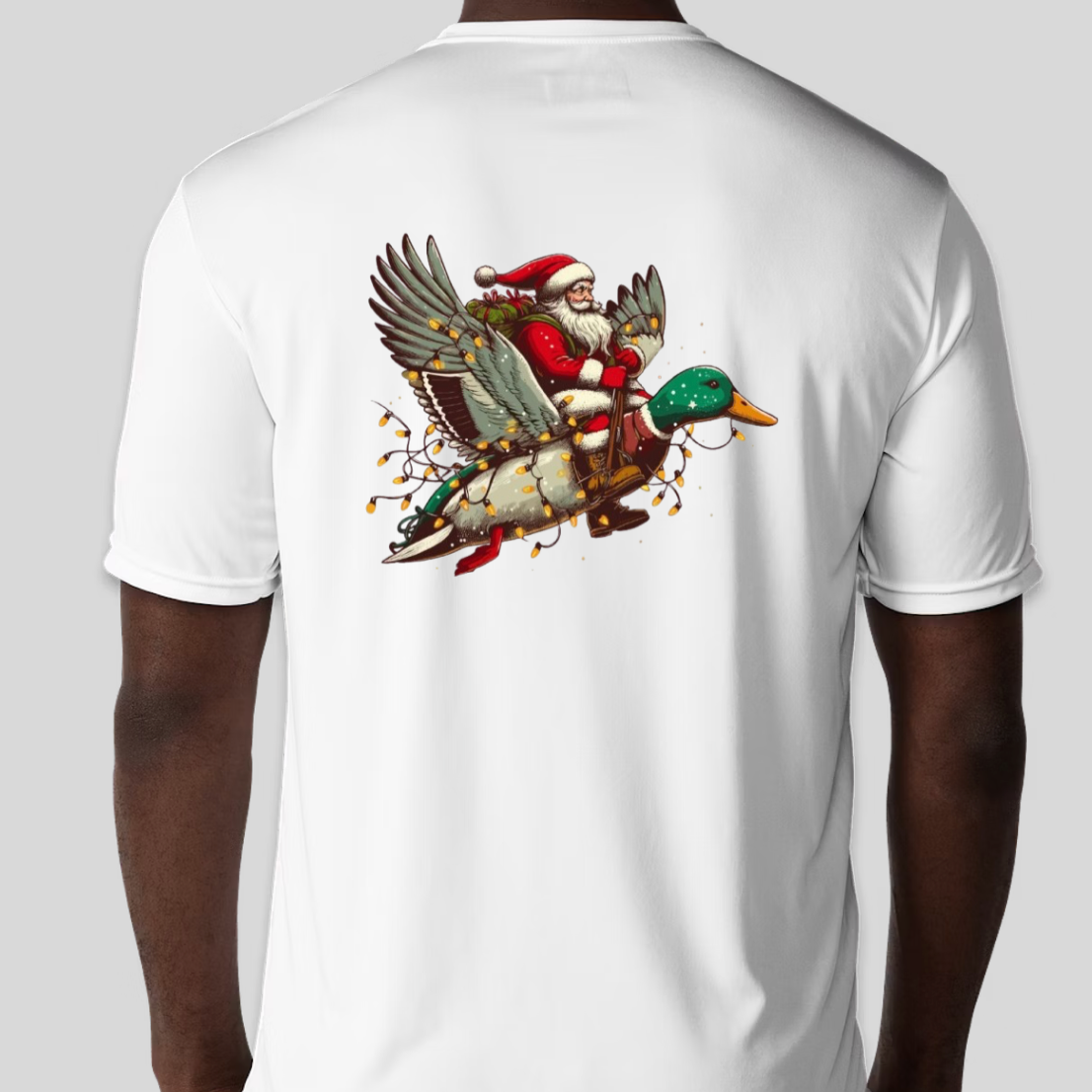 Duckmas White Performance Tee